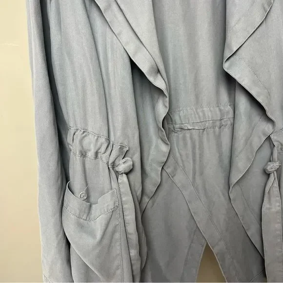 Tencel Canvas Open Jacket - Picture 2 of 8